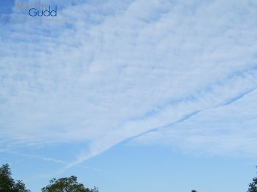 Altocumulus cavum – Canal Cloud